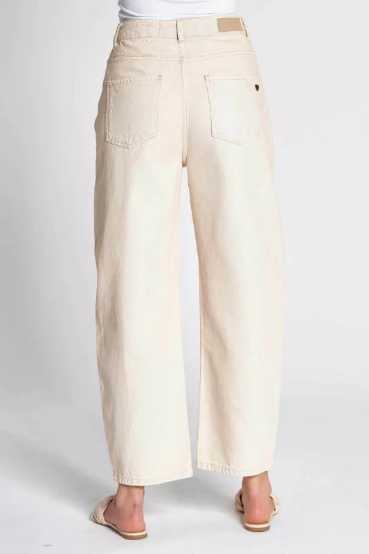 ZHRILL - IZA PANT - OFF WHITE