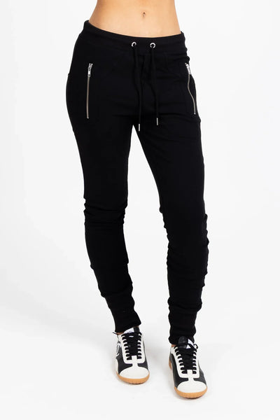 FEDERATION - ESCAPE TRACKIES - BLACK - SILVER ZIPS