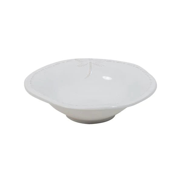 Dragonfly White Cereal Bowl
