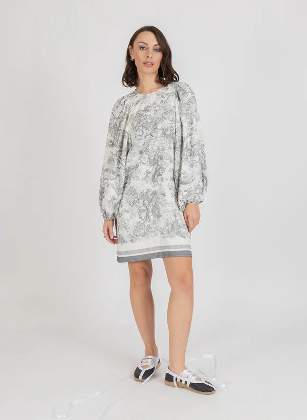 FEDERATION - RUNAWAY DRESS - GREY
