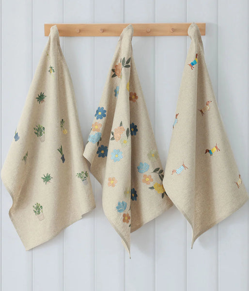 MM Linen PICK ME Tea Towel