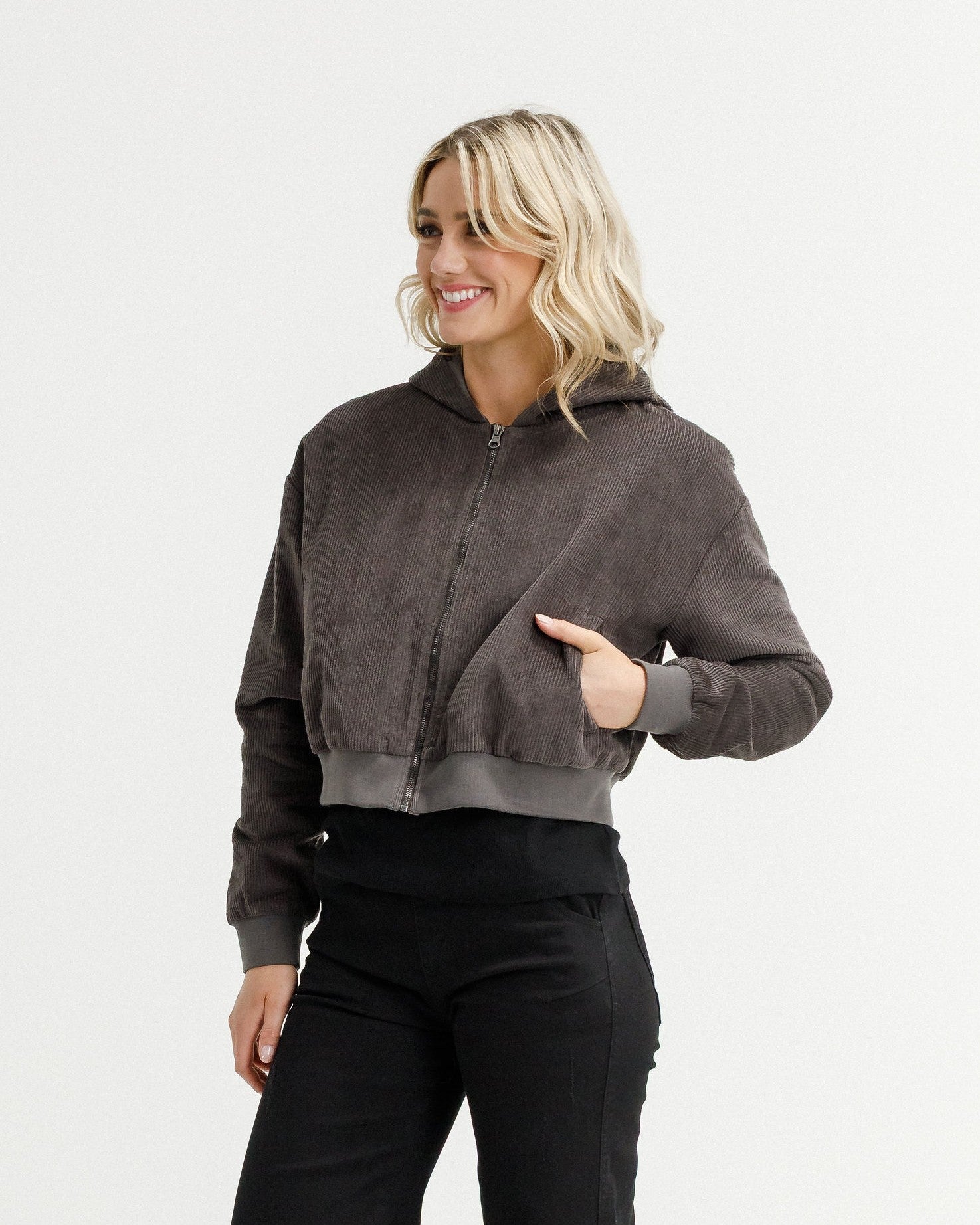 HOMELEE - EMILY JACKET - SOOT