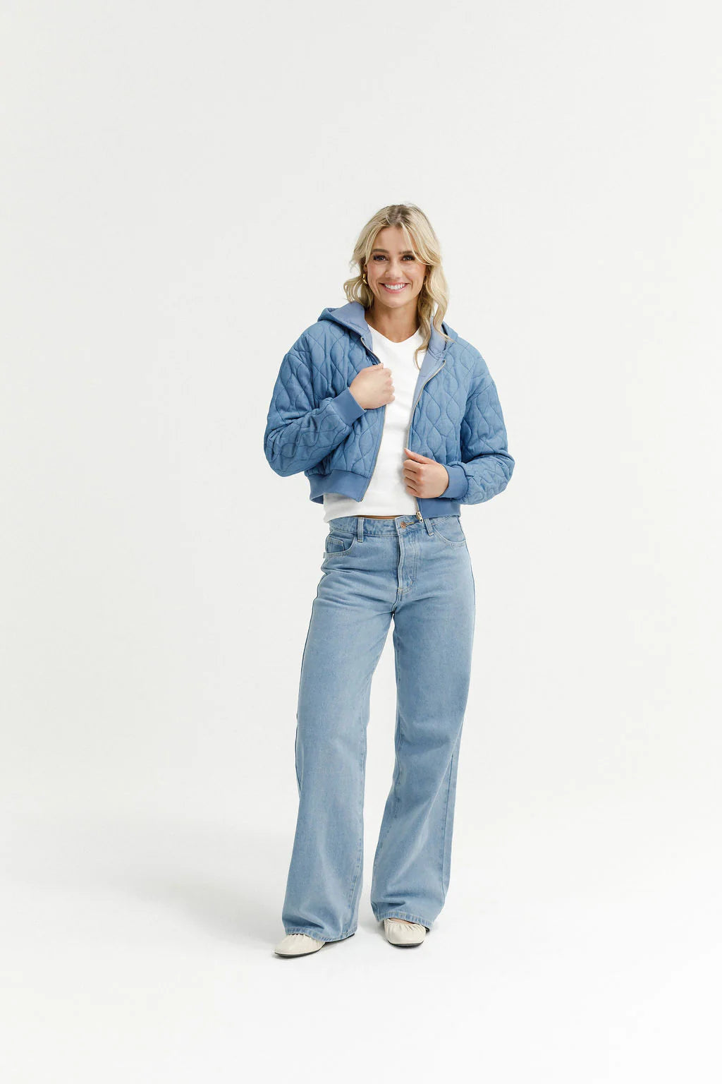 HOMELEE - EMILY JACKET - SAPPHIRE