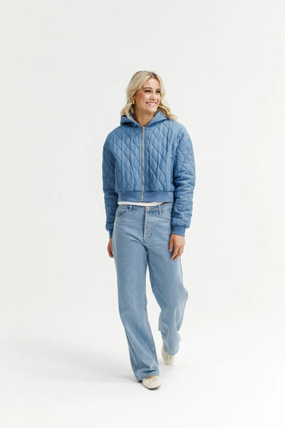 HOMELEE - EMILY JACKET - SAPPHIRE