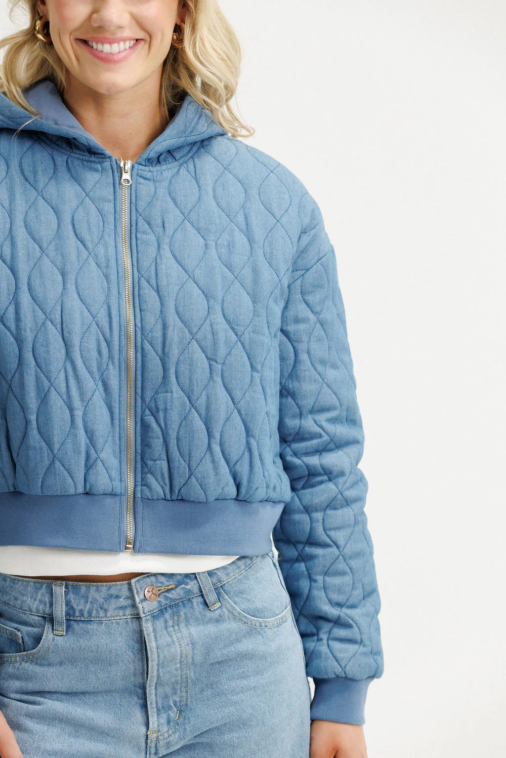 HOMELEE - EMILY JACKET - SAPPHIRE