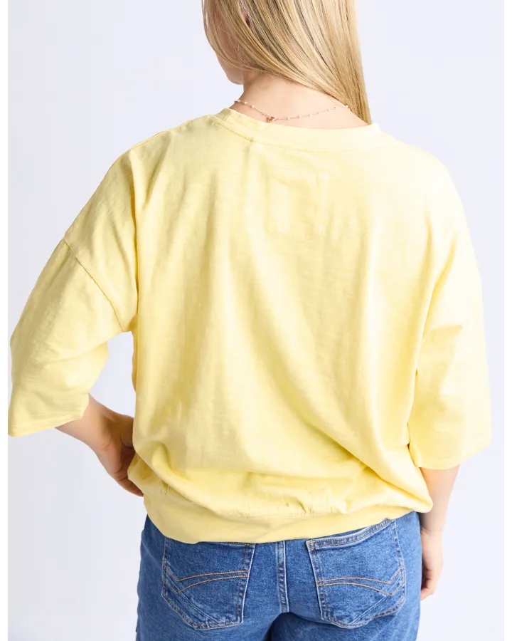 ELM FUNDAMENTAL MAZIE SWEAT - BANANA