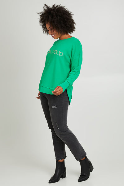 Foxwood - Simplified Crew - BRIGHT GREEN - METALLIC