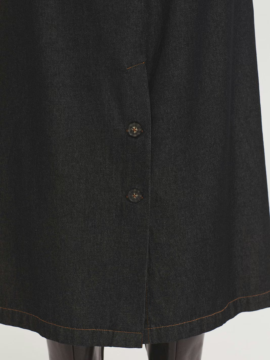 NICE THINGS - SKIRT - GREY DENIM