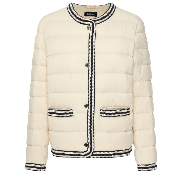 MOKE - FERN - WOMEN'S 90/10 DOWN JACKET - CREAM