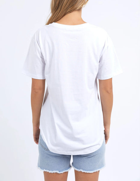 Foxwood - BLOOM TEE - VINTAGE WHITE