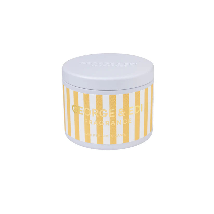 George & Edi MINI Candle in a Tin  - GRAPEFRUIT & MINT
