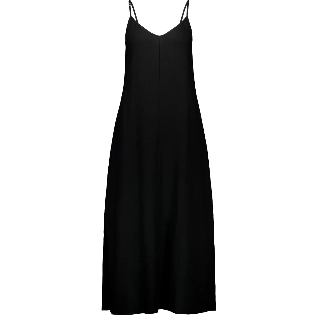 MOKE GINA SLIP DRESS -BLACK