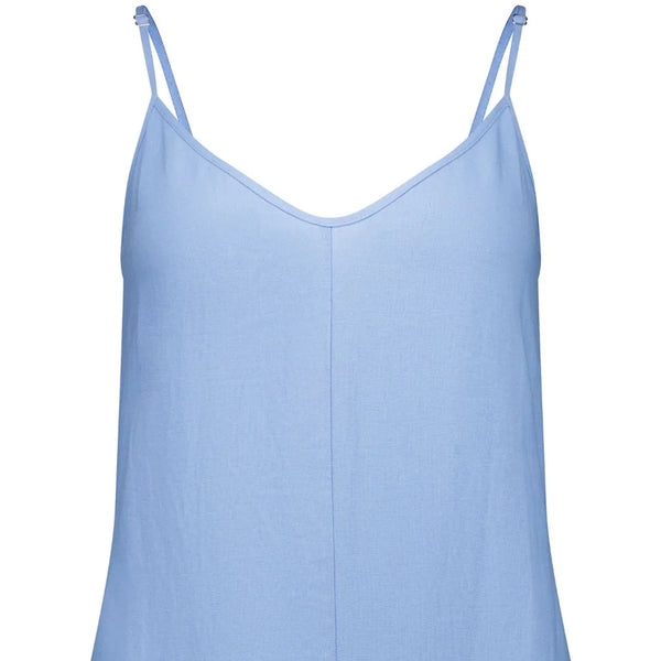 MOKE GINA SLIP DRESS - POOL BLUE