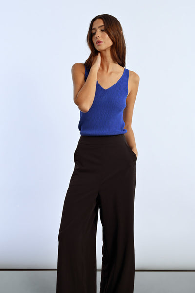 LILI SIDONIO - WOVEN PANTS - BLACK