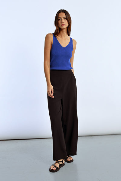 LILI SIDONIO - WOVEN PANTS - BLACK