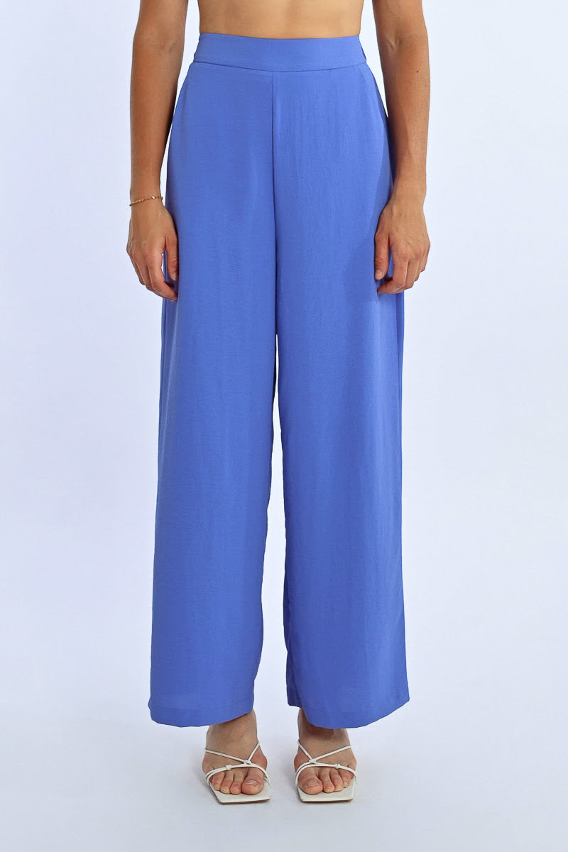 LILI SIDONIO - WOVEN PANTS - BLUE