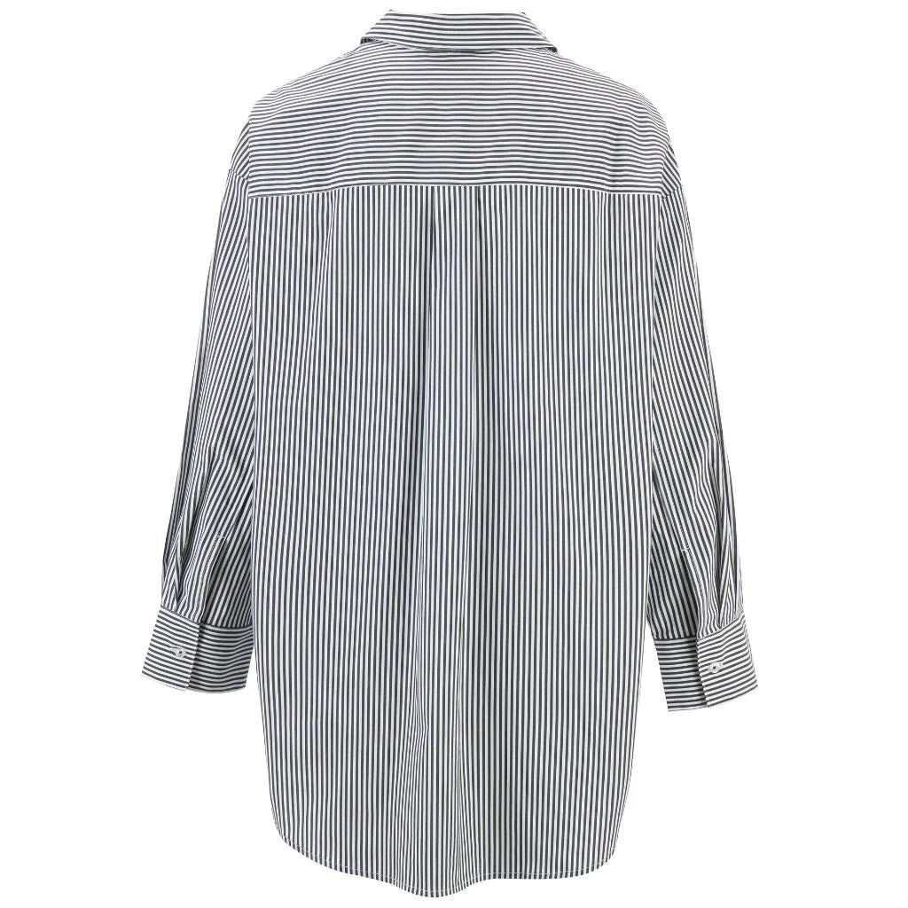 MOKE - AMBER WOMENS OVERSIZED SHIRT - STRIPE