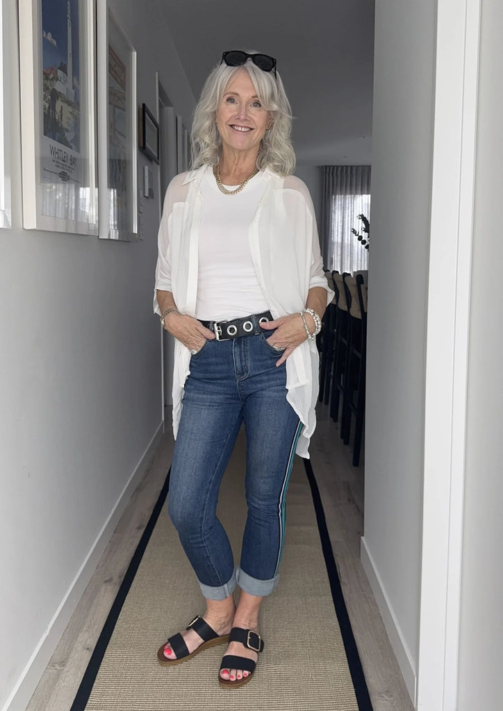 LEMON TREE GRETA TOP - WHITE