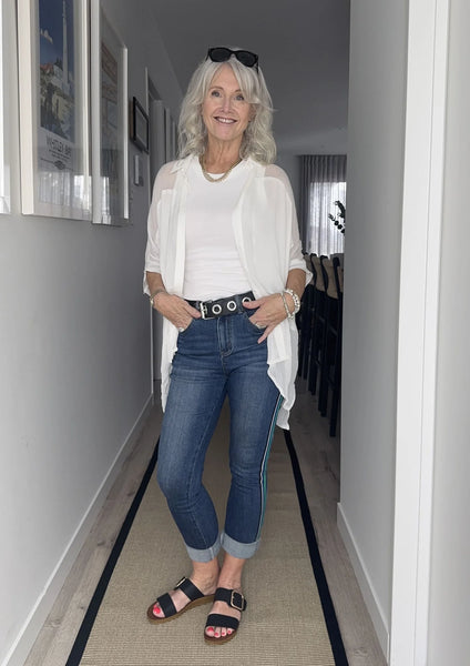 LEMON TREE GRETA TOP - WHITE