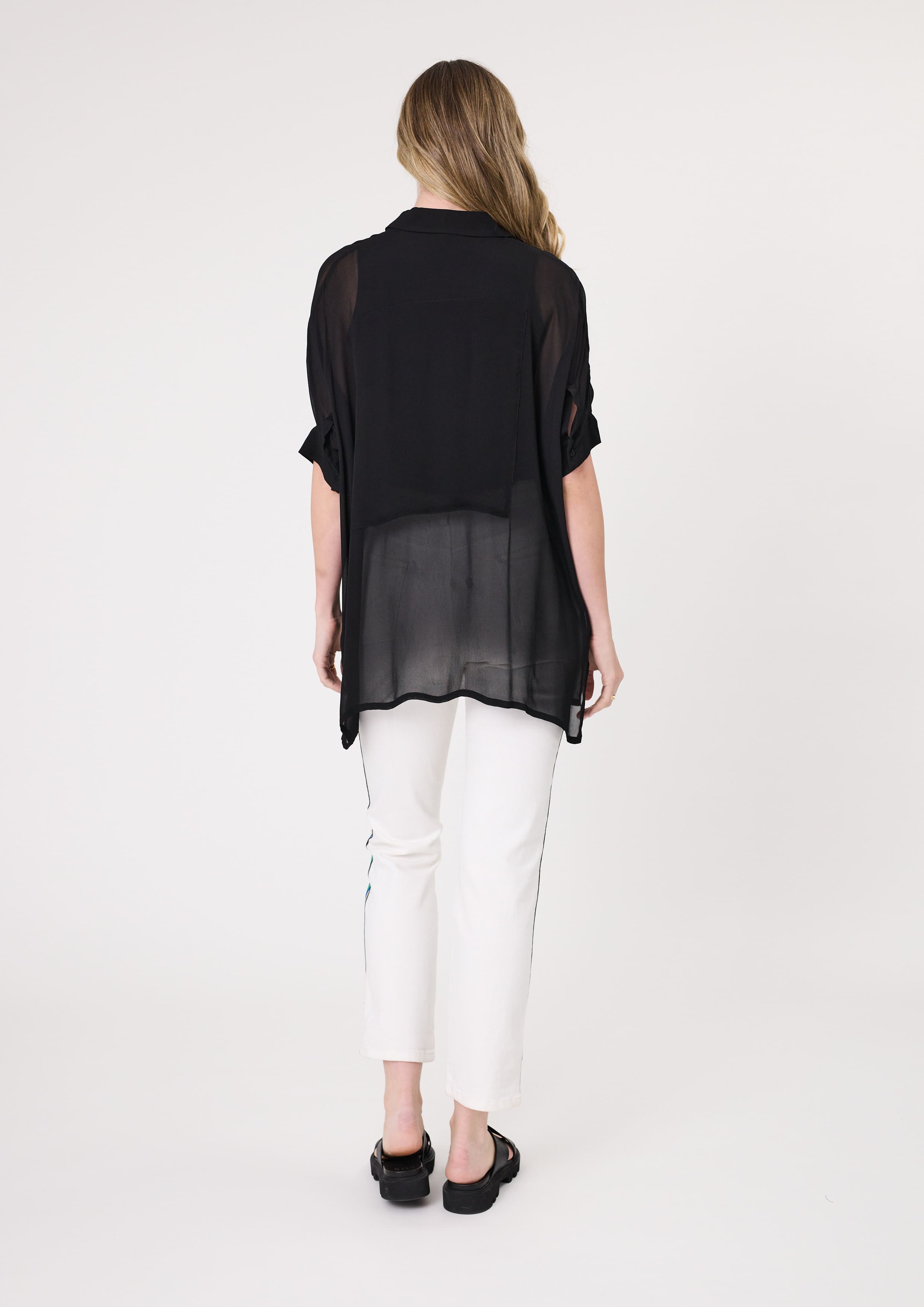 LEMON TREE GRETA TOP - BLACK