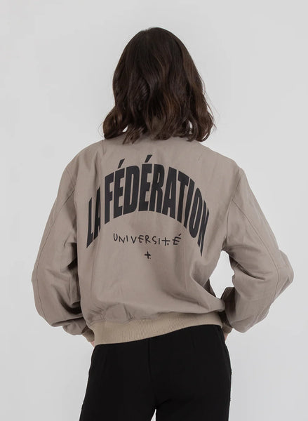 FEDERATION - BOMBS AWAY JACKET - LA FED - DESERT