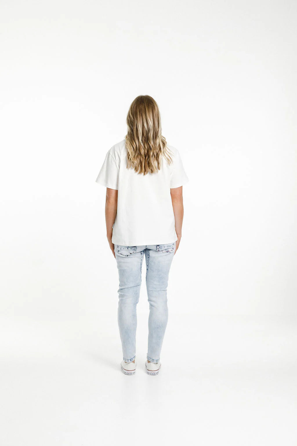 HomeLee CHRIS TEE - WHITE w TONAL X