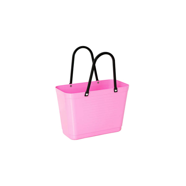 Small Dusty Pink Hinza Bag - Green Plastic