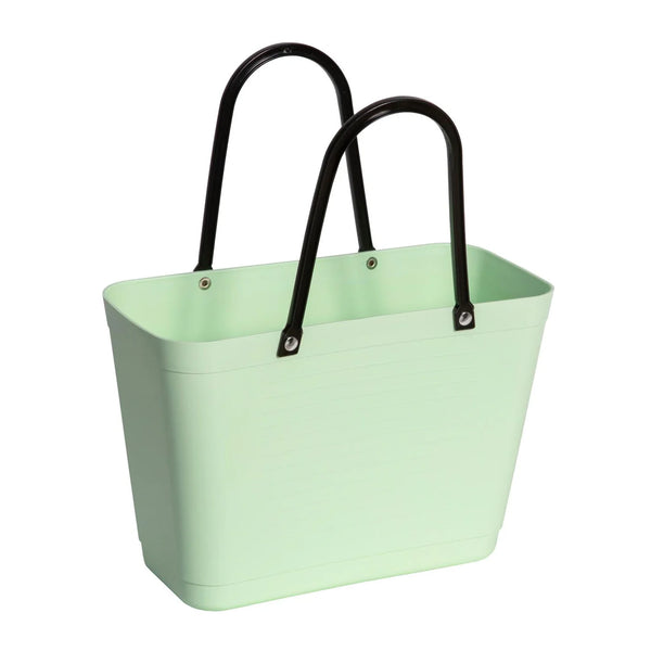 Small light Green ( LIME ) Hinza Bag - Green Plastic