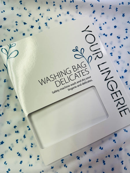 Your Lingerie WASHING BAG - DELICATES - LITTLE BLUE FLOWER