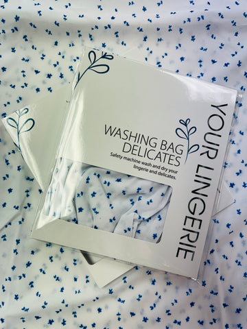Your Lingerie WASHING BAG - DELICATES - LITTLE BLUE FLOWER