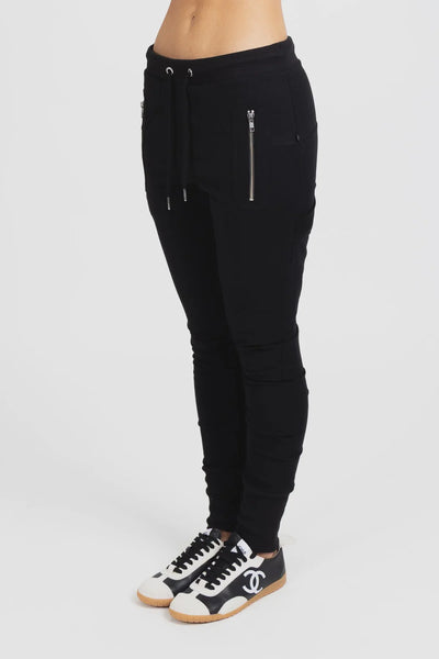 FEDERATION - ESCAPE TRACKIES - BLACK - SILVER ZIPS