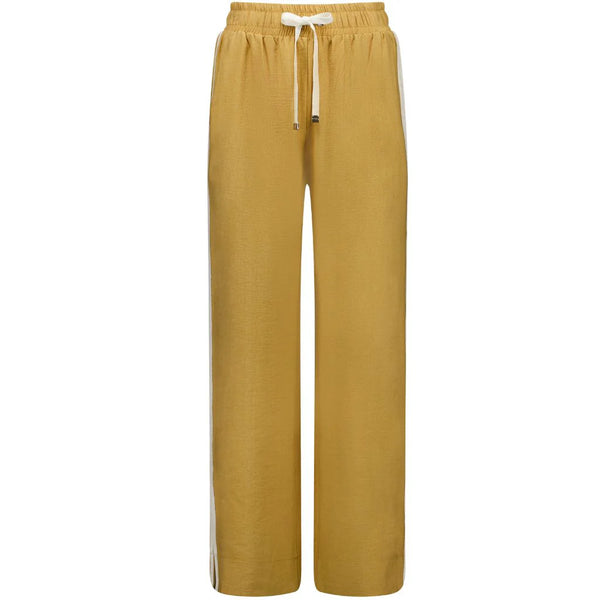 MOKE - INDIANA WIDE LEG PANTS - BISCUIT