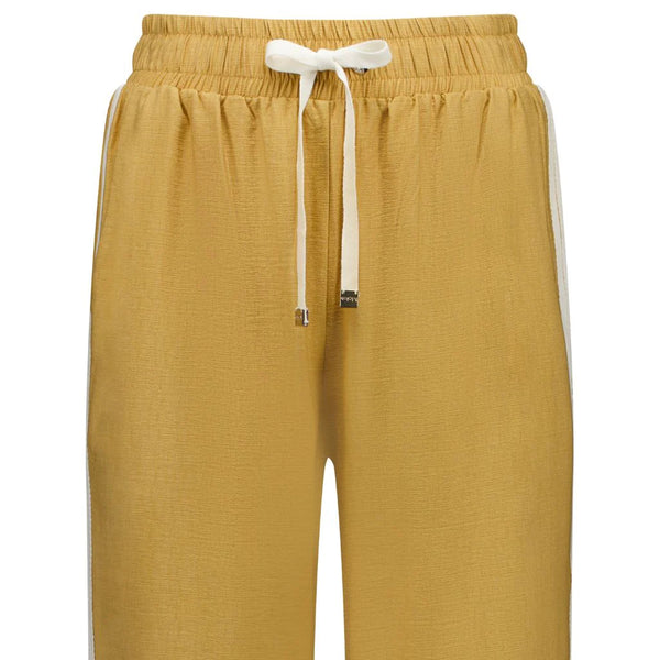 MOKE - INDIANA WIDE LEG PANTS - BISCUIT