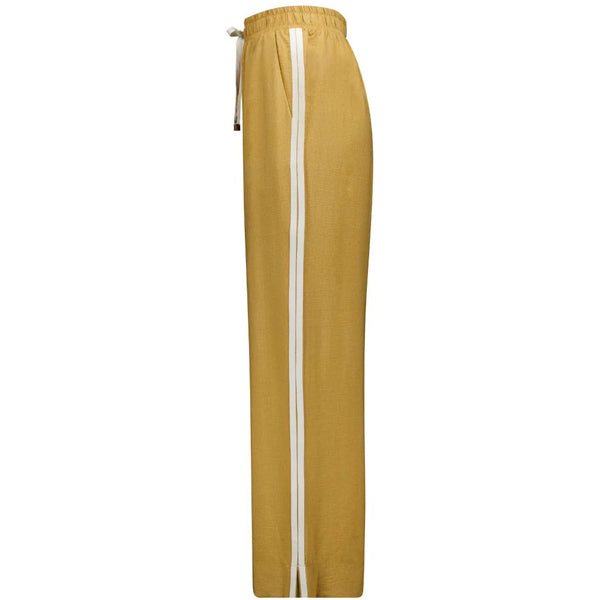 MOKE - INDIANA WIDE LEG PANTS - BISCUIT