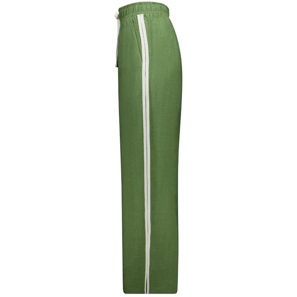 MOKE - INDIANA WIDE LEG PANTS - DILL