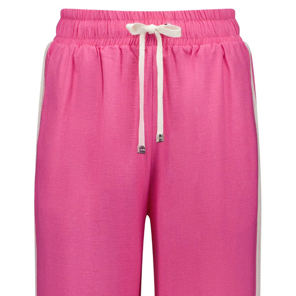 MOKE - INDIANA WIDE LEG PANTS - HOT PINK