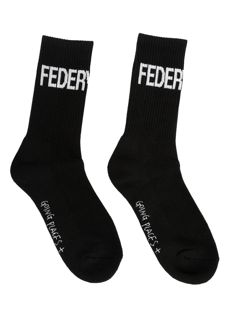 Federation - LOGO SOCK - BLACK