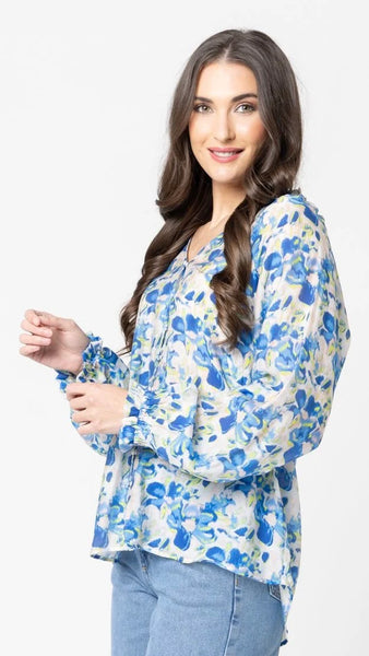 SEEKING LOLA - L/S ESSENCE TOP - LIME POP