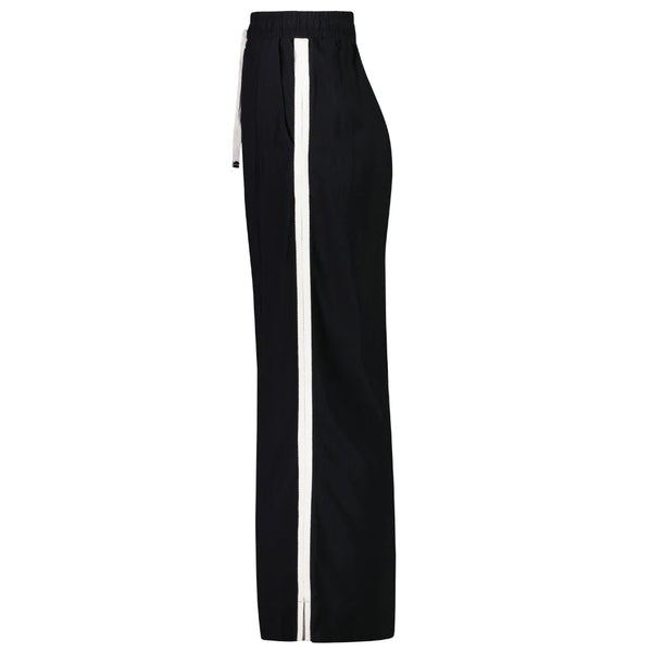 MOKE - INDIANA WIDE LEG PANTS - BLACK