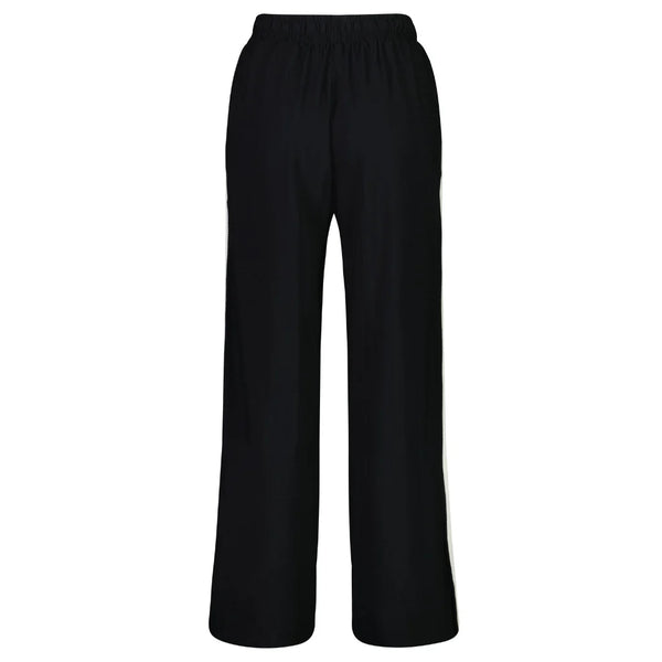 MOKE - INDIANA WIDE LEG PANTS - BLACK