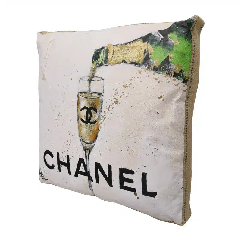 Le Forge - ART CUSHION - CHAMPAGNE CHANEL