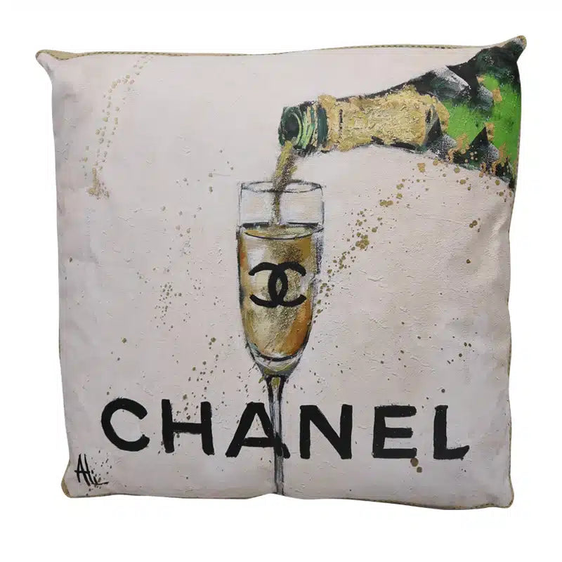 Le Forge - ART CUSHION - CHAMPAGNE CHANEL