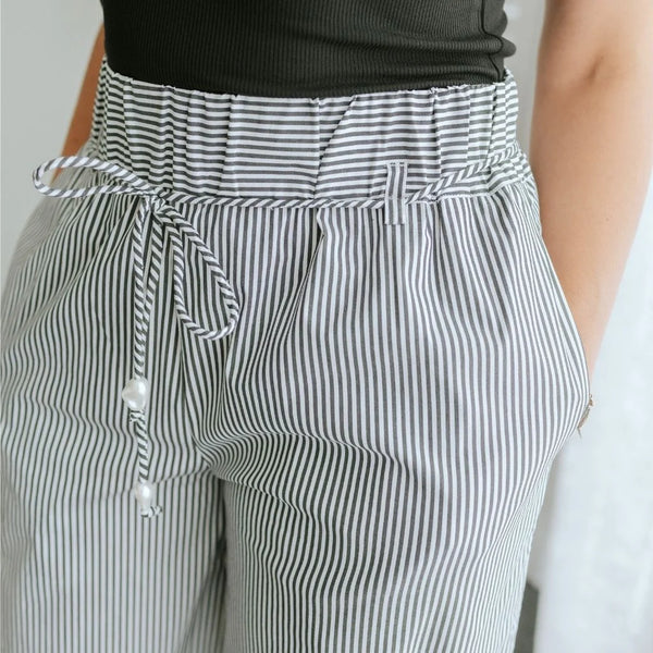 MOKE - JUNO WOMENS RELAXED PANT - STRIPE