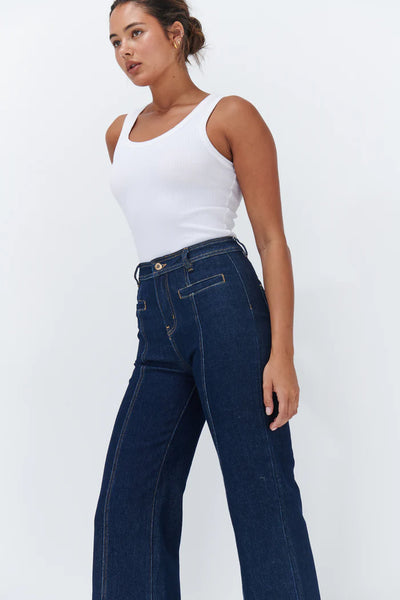 KIREINA - CHARLIE JEANS - INDIGO