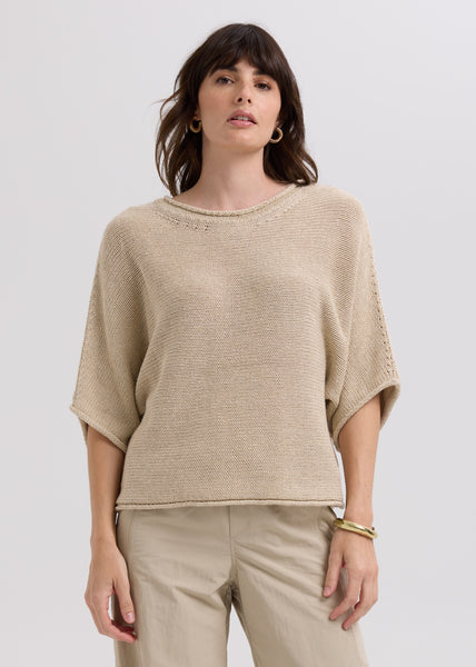 LD & CO - TEXTURE JUMPER - NATURAL