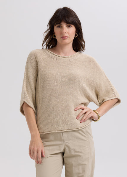 LD & CO - TEXTURE JUMPER - NATURAL