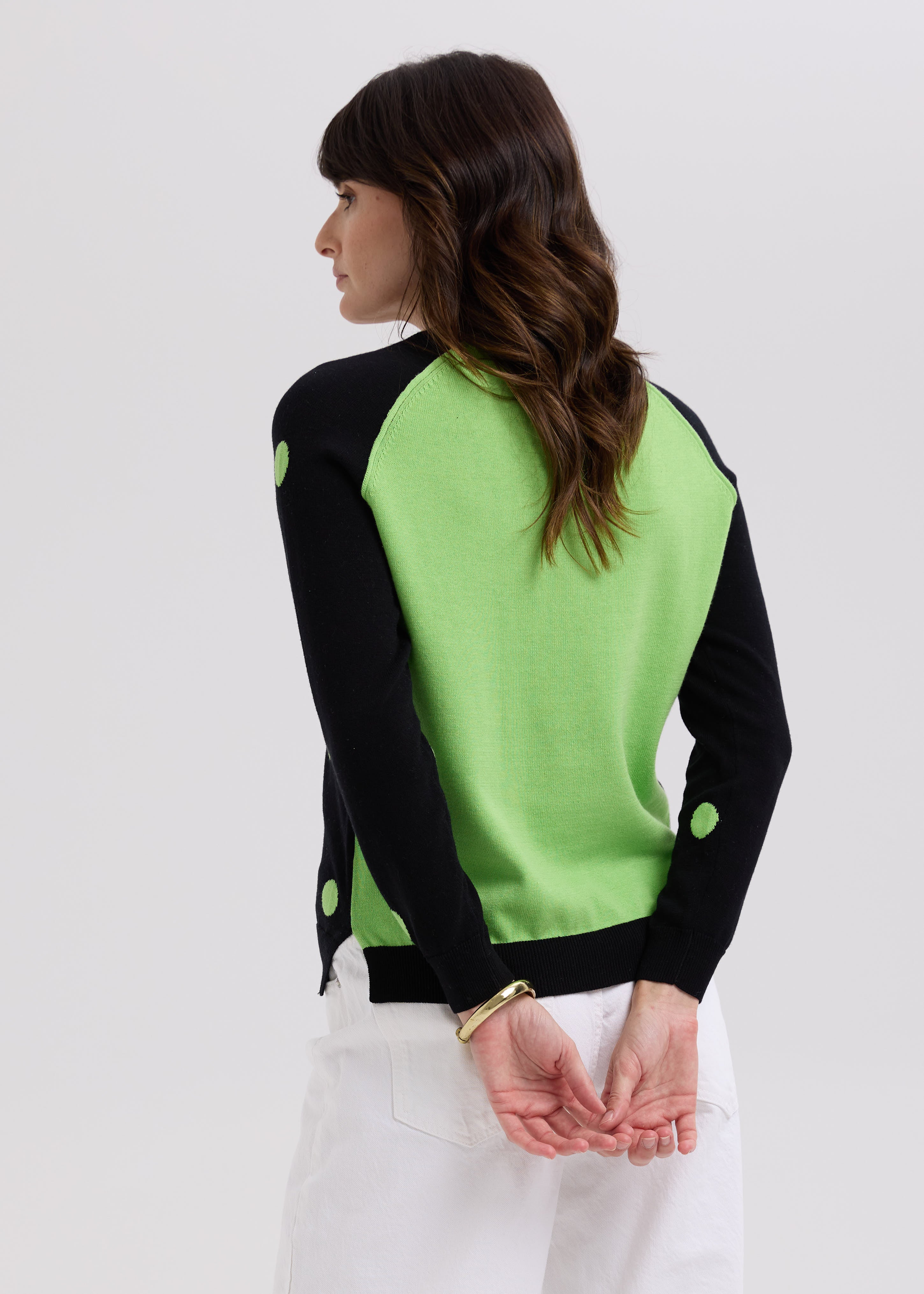 LD & CO - SPOT THE LOVE JUMPER - BLACK