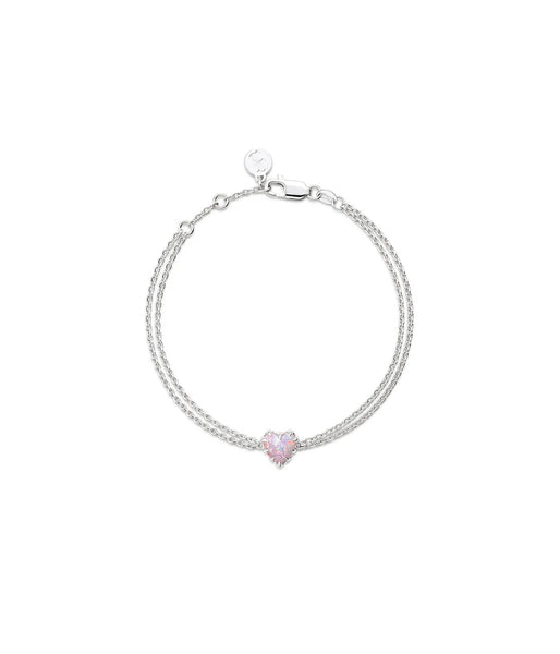 STOLEN - MINI LOVE CLAW BRACELET - PINK BELLO OPAL