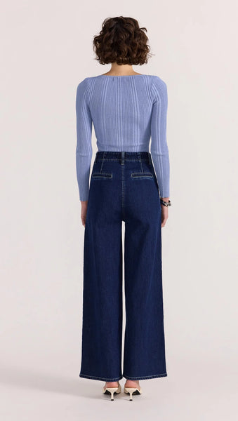 STAPLE THE LABEL - LENNOX HIGH WAISTED JEANS - INDIGO