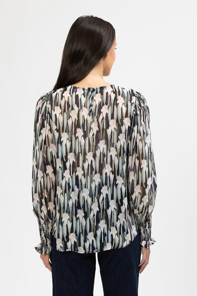 LEILA + LUCA - TIMELY TOP - TULIP SMUDGE